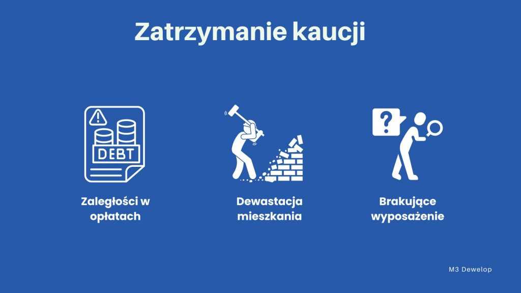 zatrzymanie kaucji