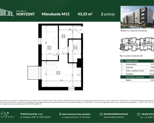 Mieszkanie B1.M15