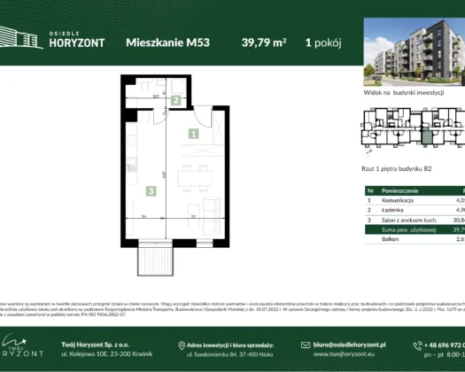 Mieszkanie B2.M53